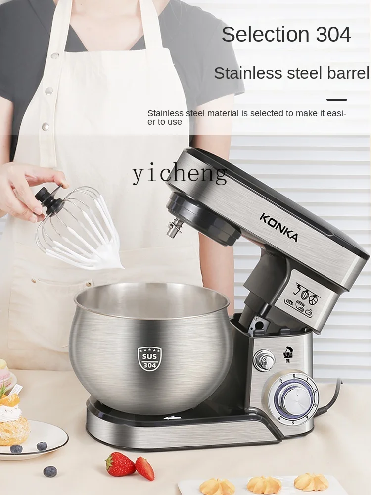 다기능 스탠드 믹서, 가정용 스테인리스 스틸 재질, 소 - Stand Mixer 리뷰 및 가격