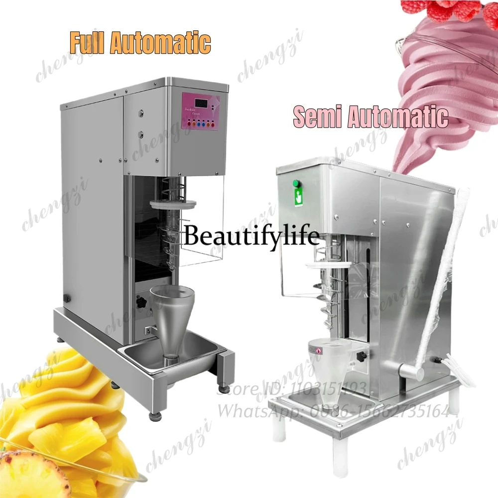 완전 자동 회전식 과일 아이스크림 제조기, 냉동 요거트 - Blender 리뷰 및 가격
