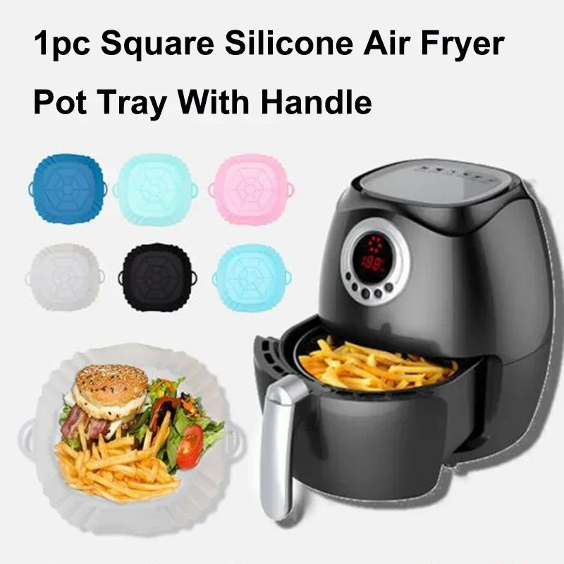1개 실리콘 에어프라이어 바구니, 피자 튀김 치킨 베이 - Air Fryer 리뷰 및 가격