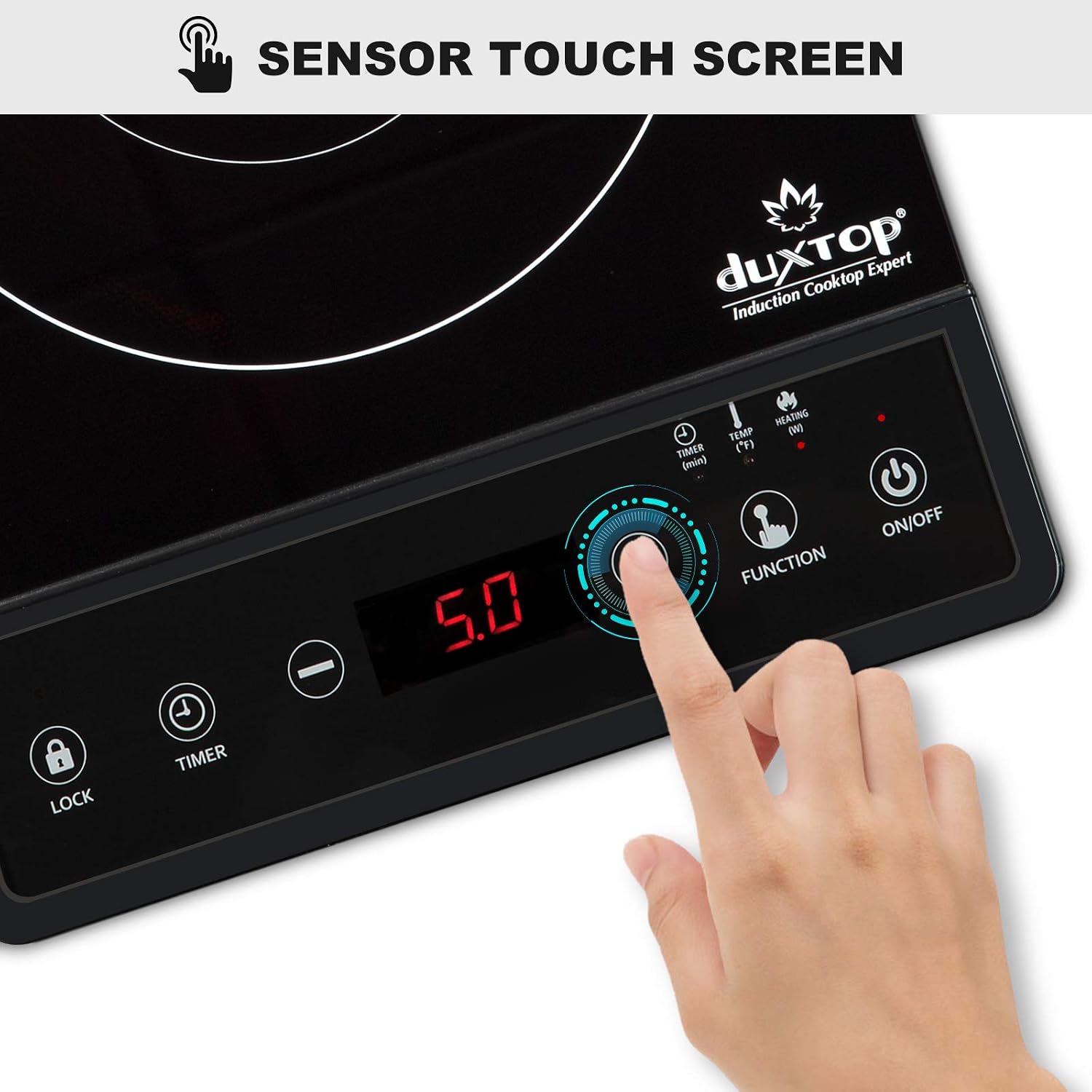 휴대용 인덕션 쿡탑, 조리대 버너, 타이머 및 센서 터 - Induction Cooktop Portable 리뷰 및 가격